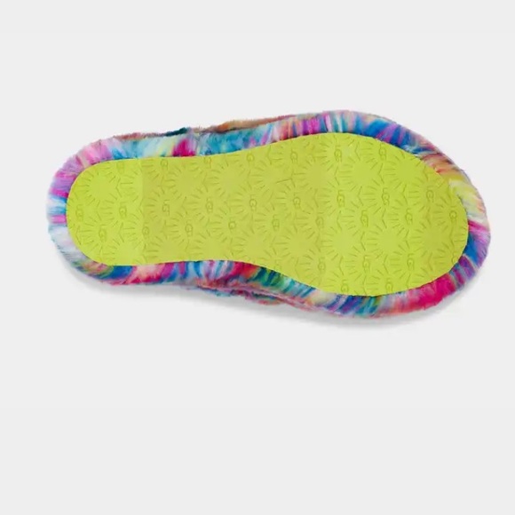 NIB Fluff Yeah Multicolor Pixelate Slides - Picture 5 of 9